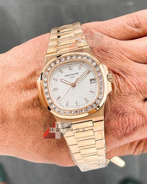 rose gold diamond patek philippe